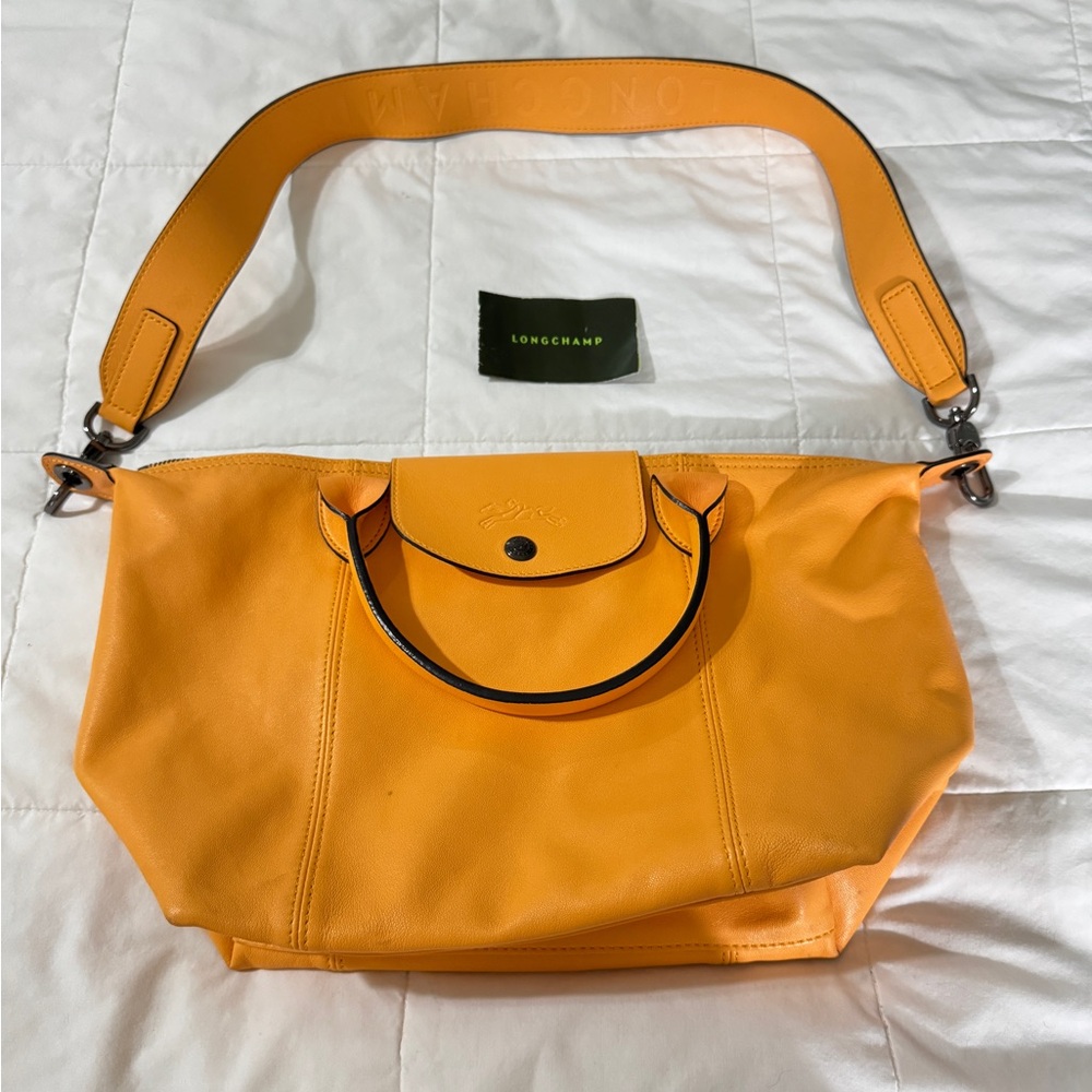 Longchamp Le Pliage Cuir Small handbag